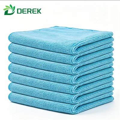 Kain Pembersih Microfiber Berat Tinggi Tricot 320gsm Kilang China